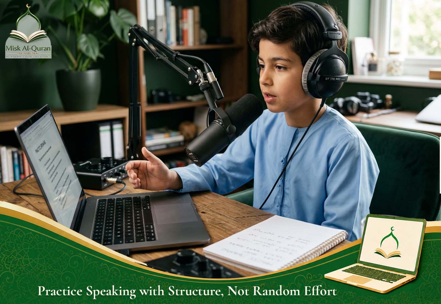 Practice Speaking with Structure, Not Random Effort