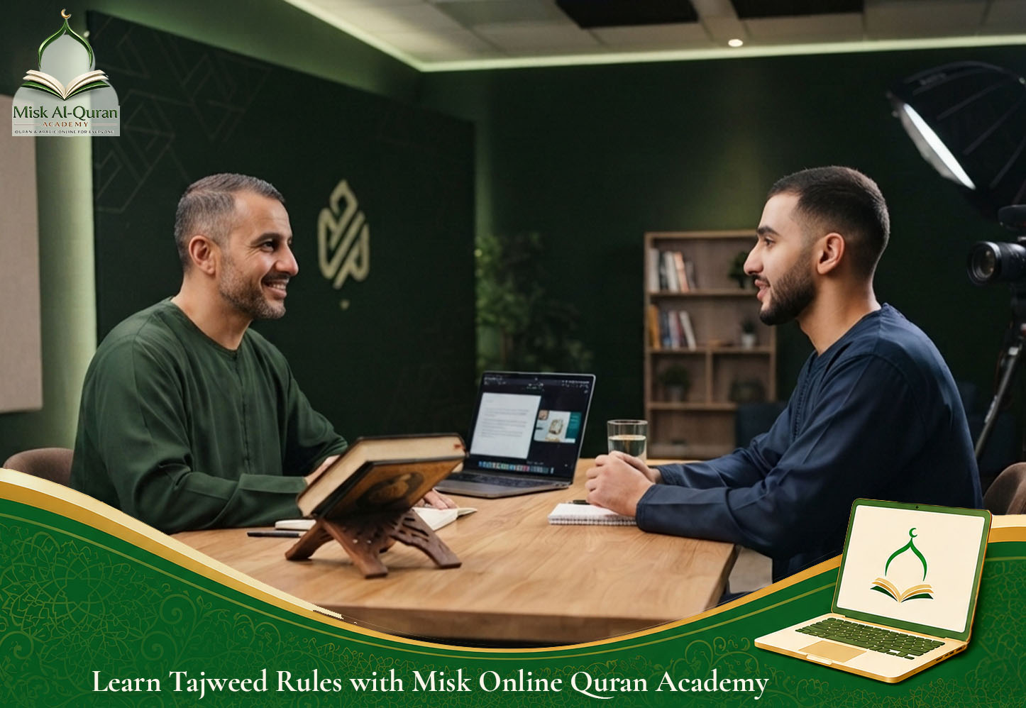 Learn with Misk Online Quran Academy