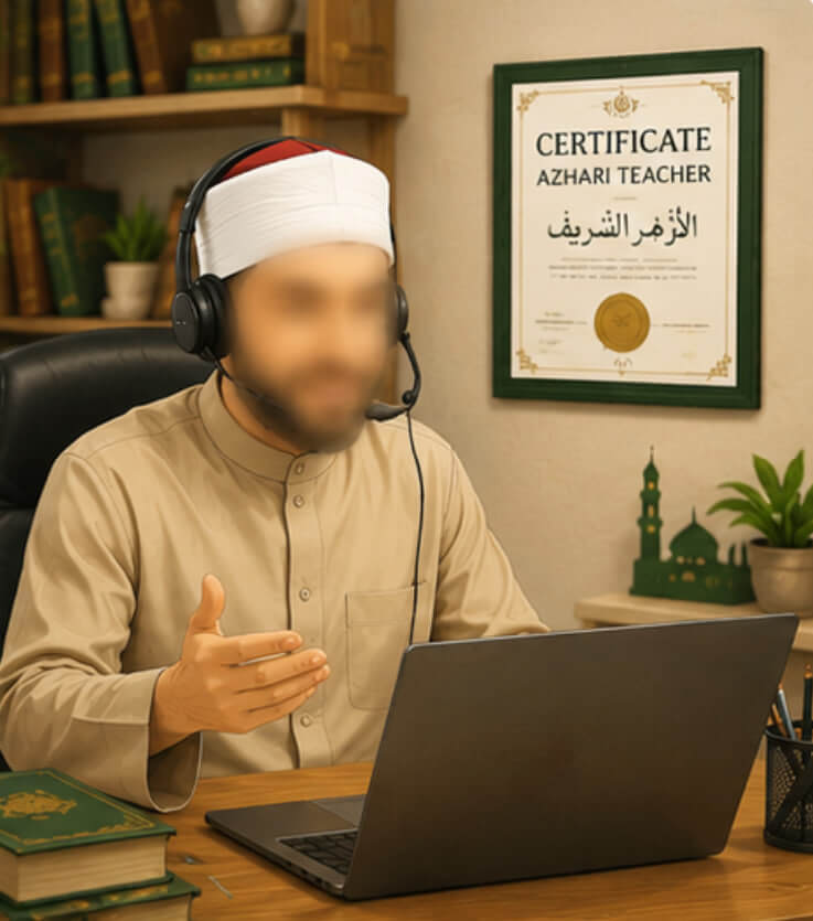 learn Islam online with certified Azhari teacher