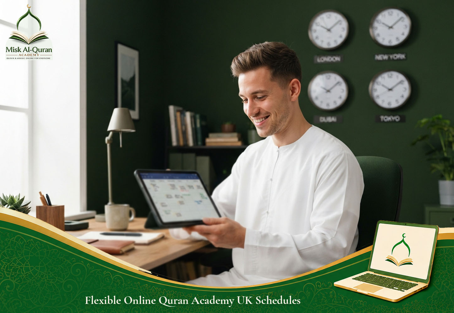 Flexible Online Quran Academy UK Schedules