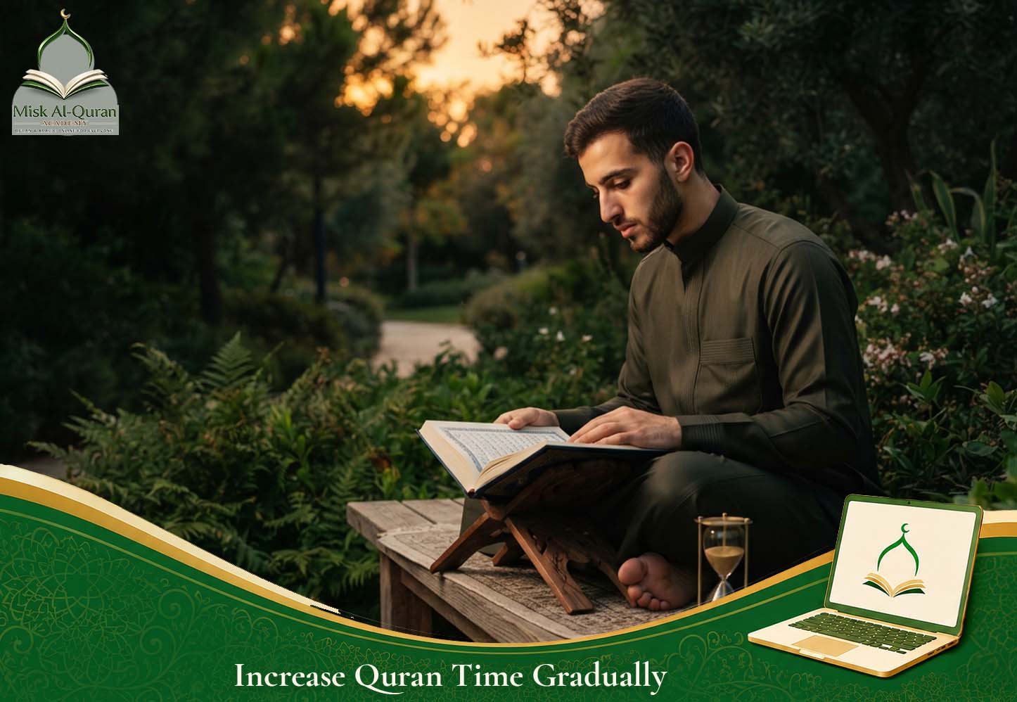 Increase Quran Time Gradually
