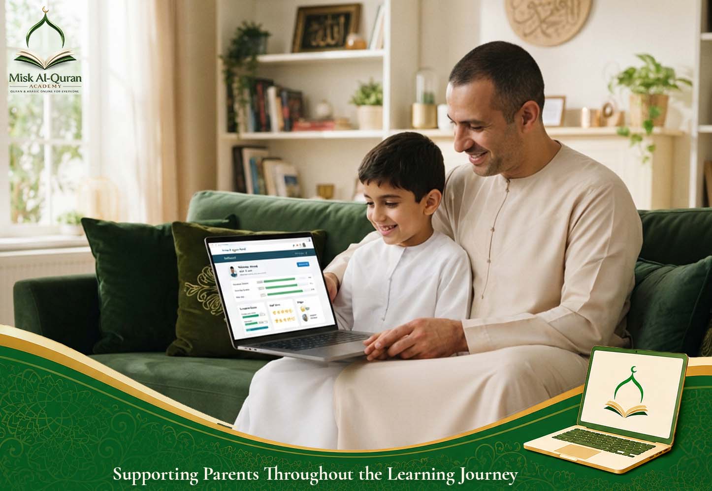 Supporting Parents Throughout the Learning Journey