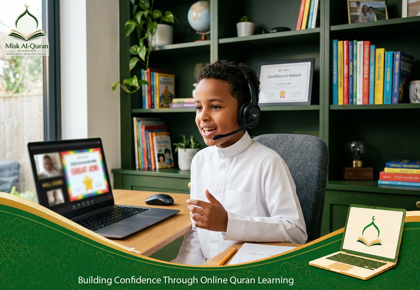 Building Confidence Through Online Quran Learning