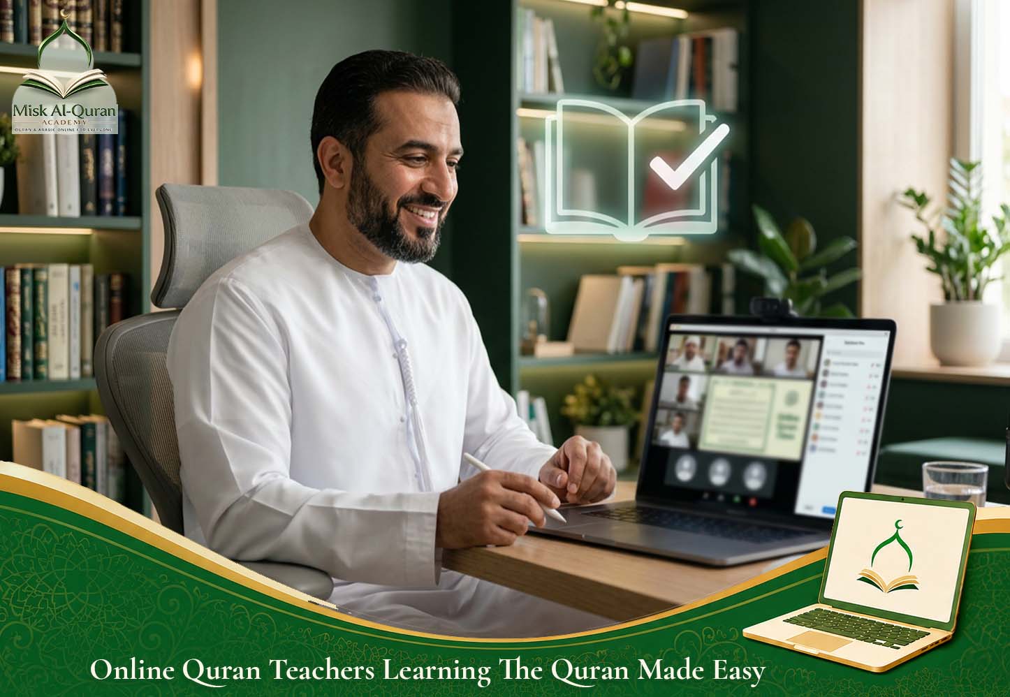 Online Quran teachers at Misk Quran Academy