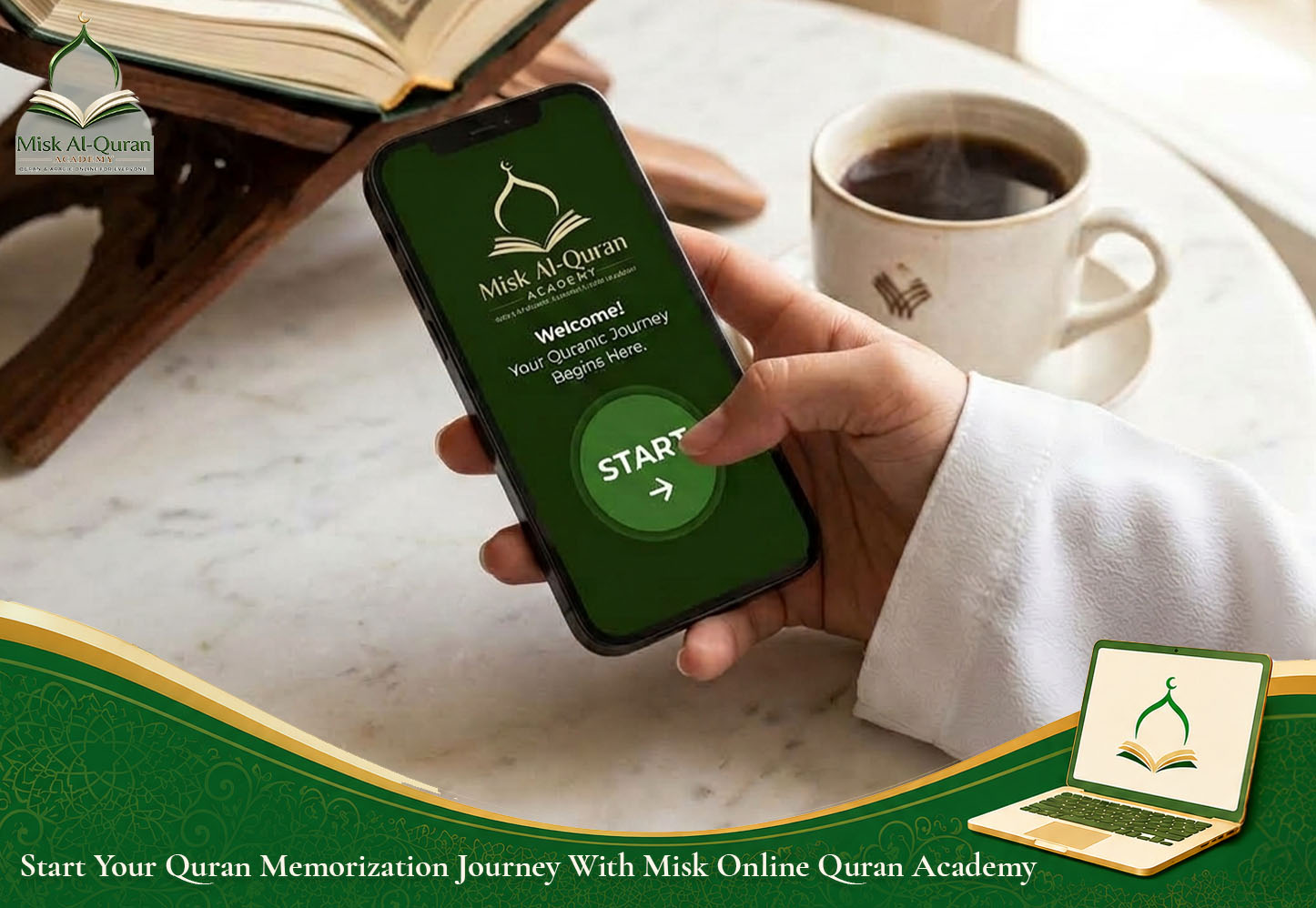 Start Your Quran Memorization Journey With Misk Online Quran Academy