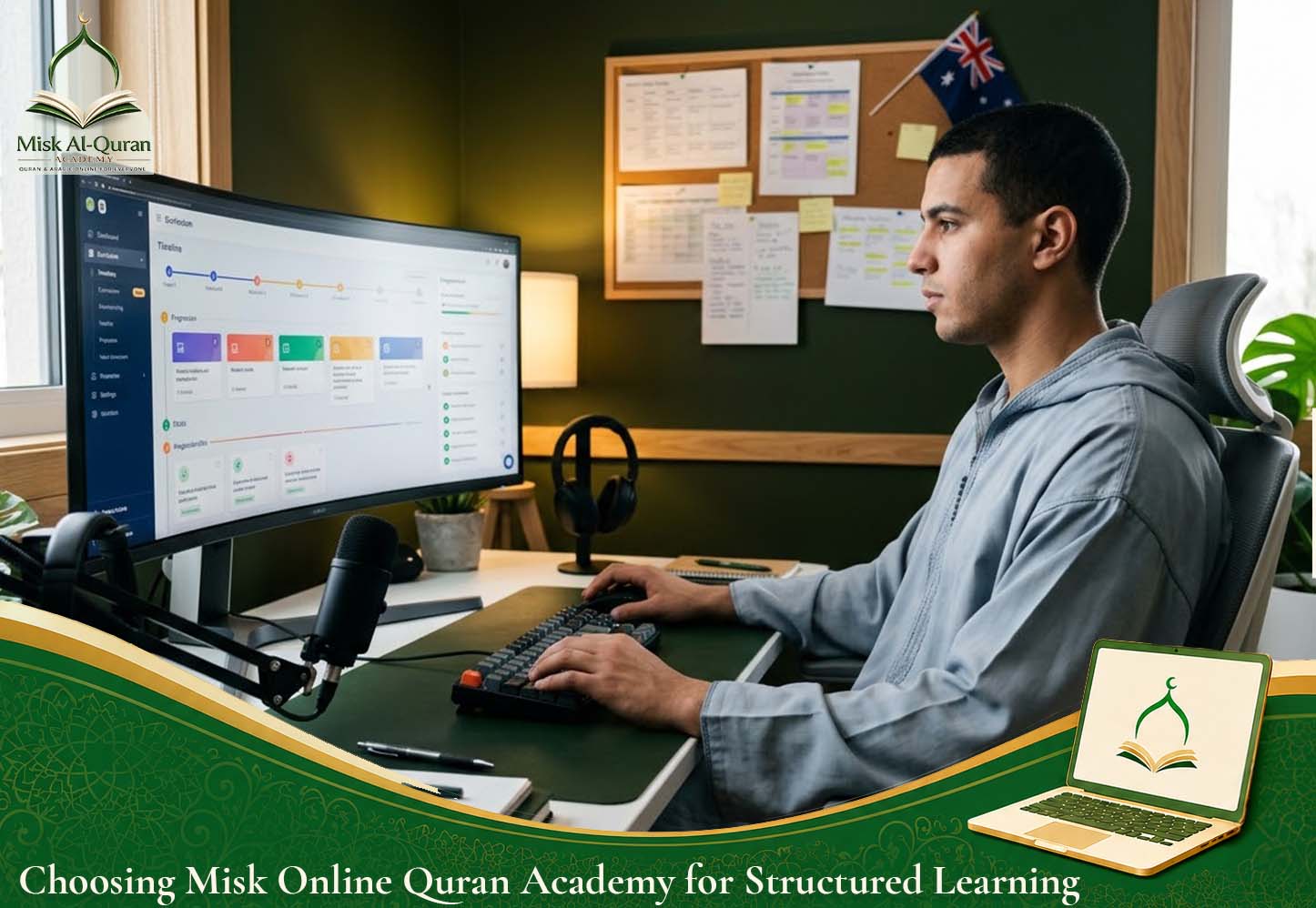Choosing Misk Online Quran Academy for Structured Learning