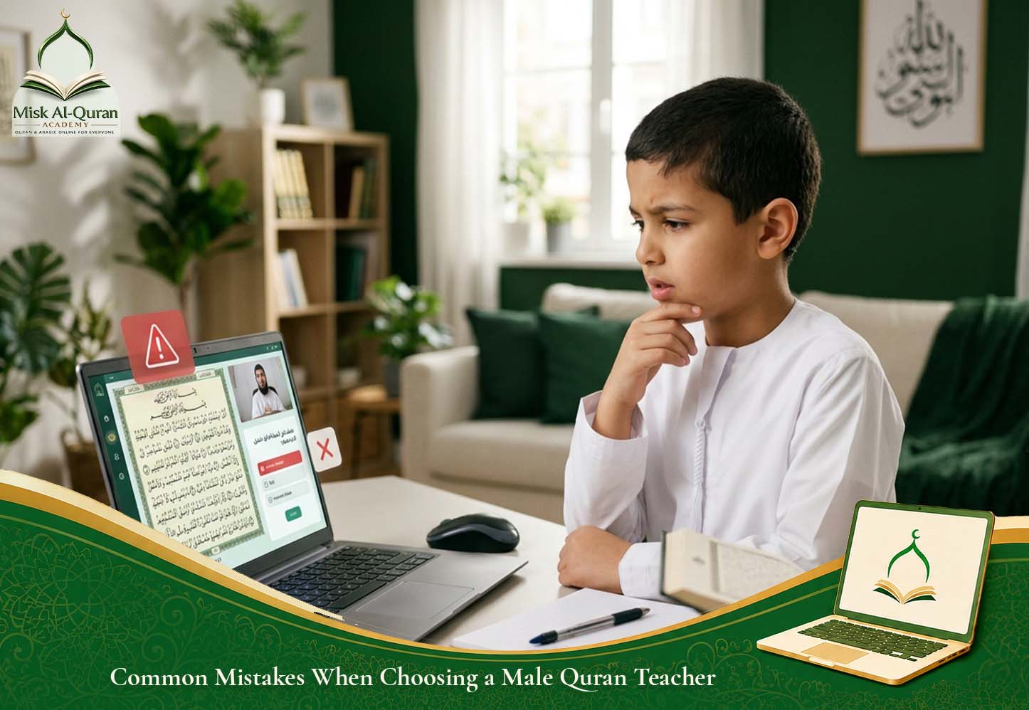 Common Mistakes When Choosing a Male Quran Teacher