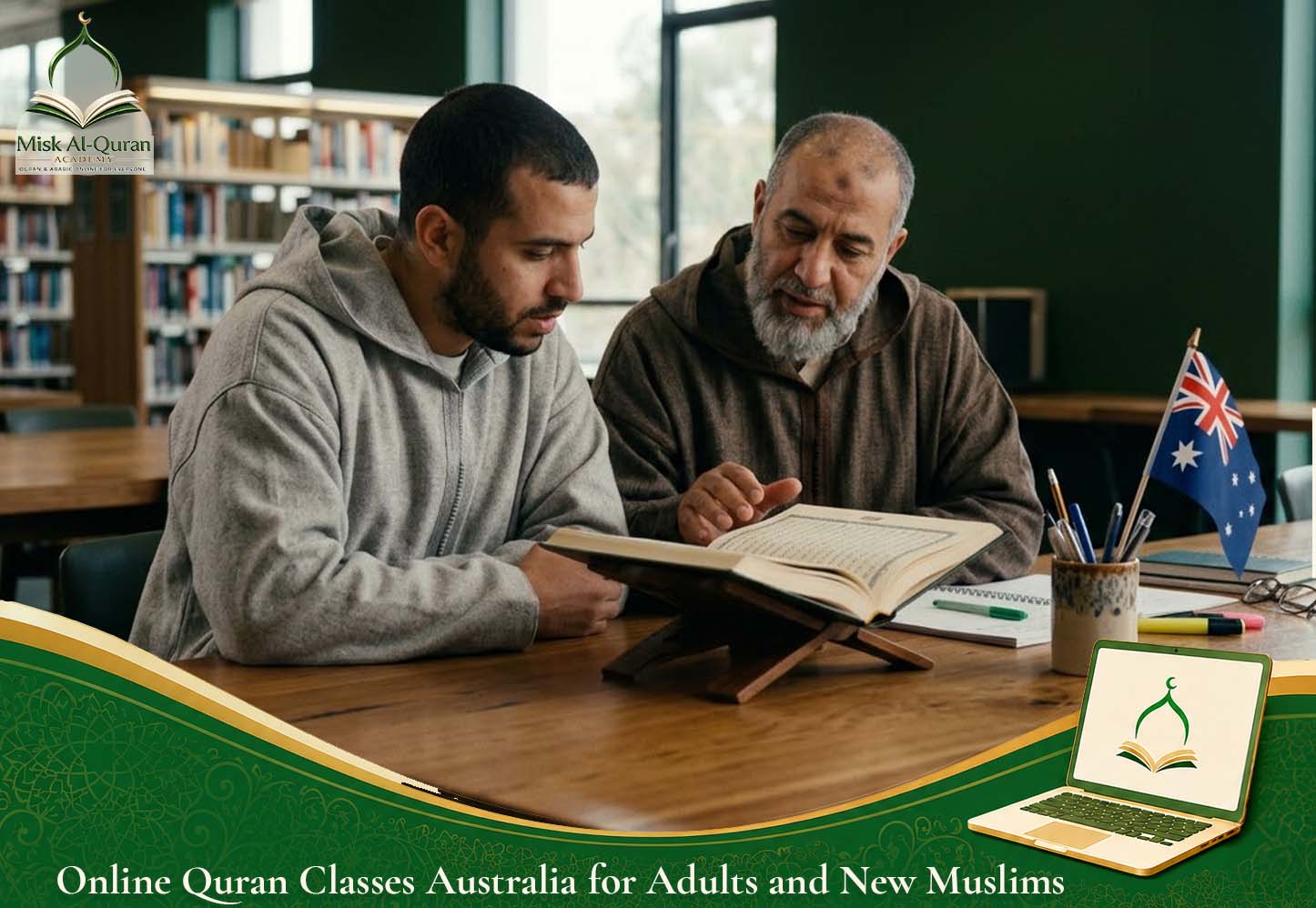 Online Quran Classes Australia for Adults and New Muslims