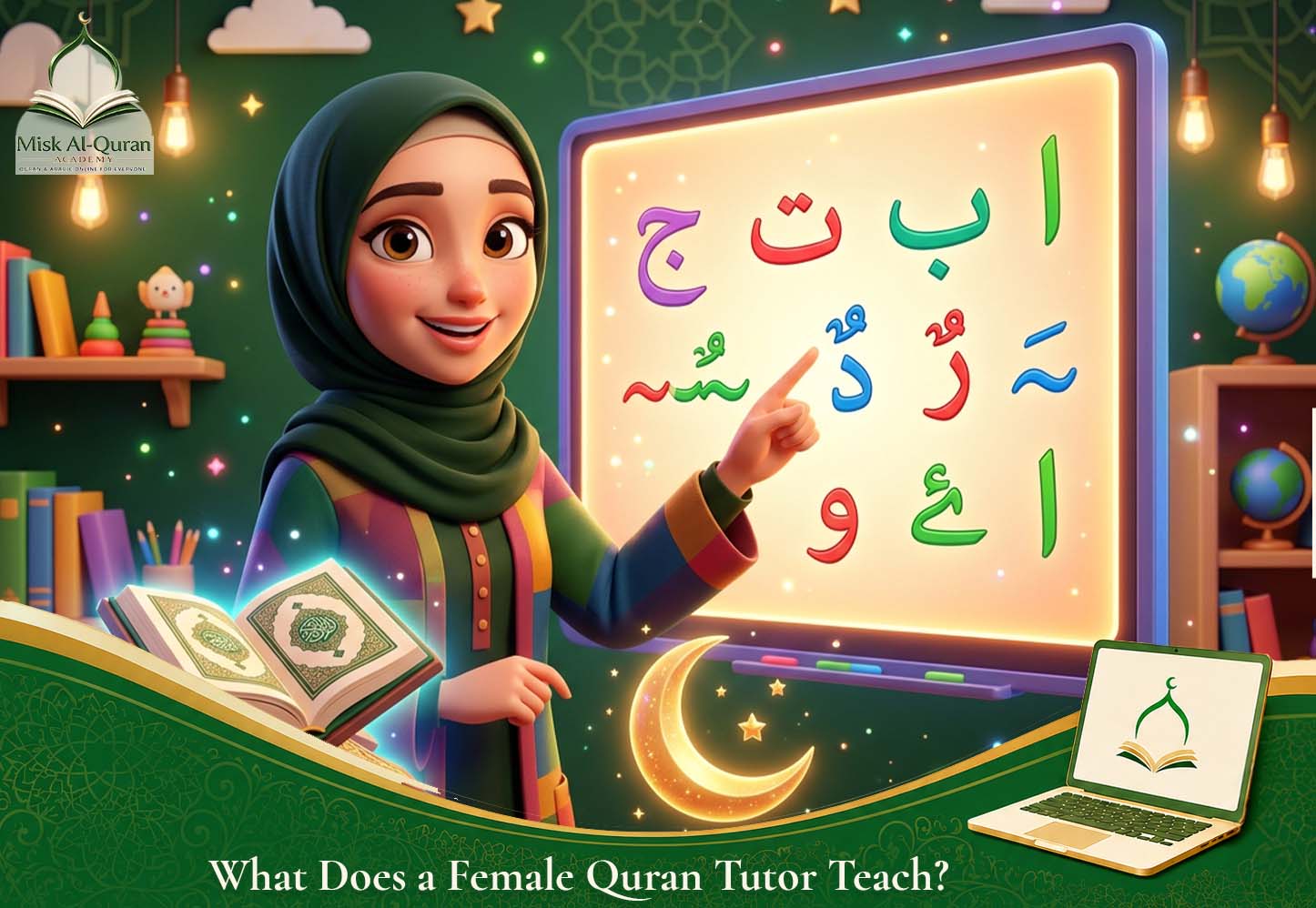 What Does a Female Quran Tutor Teach?